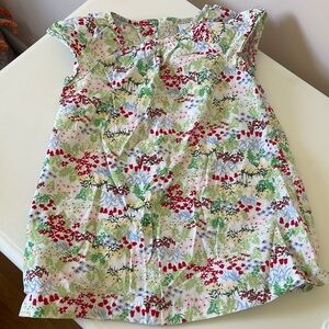 Hanna Andersson Multicolor Floral Cotton Dress